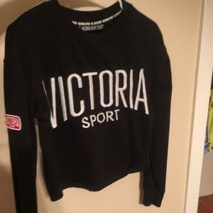 Victoria secret sport crop top pull over